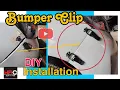 How to properly Install a BUMPER CLIPS