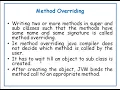 Method Overriding in java in Telugu JAVA in Telugu Lecture-9