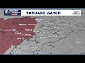 Live Weather Radar Tornado Watch issued for part of East TN ahead of line of poss strong storms