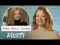 Does Sarah Snook Know Who Says Succession s Most Famous Lines