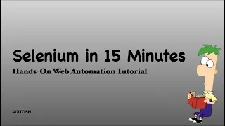 Selenium in 15 Minutes Hands-On Web Automation Tutorial