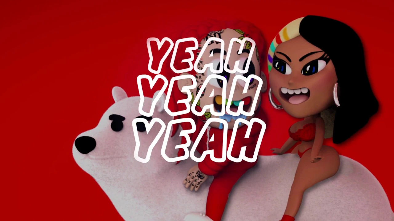 TROLLZ - Alternate Edition 6ix9ine & Nicki Minaj (Official Lyric Video)