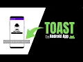 How to Create Toast in Android Studio Android Toast Message Tutorial