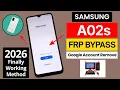 Samsung A02s FRP Bypass 2026 Finally Working Method Without Pc Android