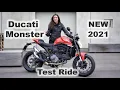 Download Lagu New Ducati Monster 2021 - Test Ride Review with Sound Check and Comparison to 821