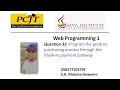eShop Web Application Development 33 1st year Semester 01 Java Institute