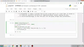 Tensorflow Placeholder in tensorflow - tf placeholder