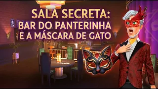 Secret Puzzle Society: Desvendando o BAR DO PANTERINHA e pegando sua máscara de Gato