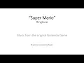 Download Lagu Super Mario Theme Ringtone
