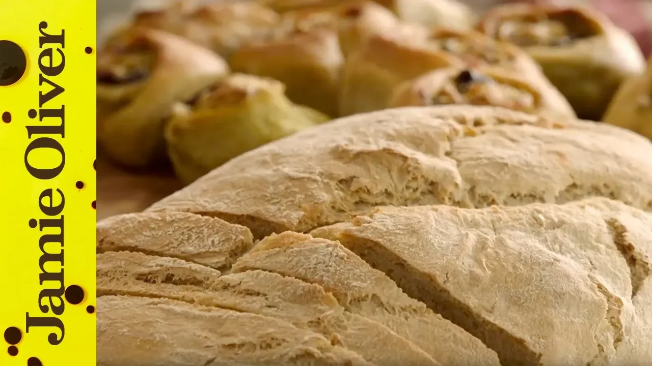 Rustic Crusty Bread | The most EASY crispy loaf bread