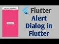 Flutter How to Alert Dialog in Flutter Hindi Tutorial