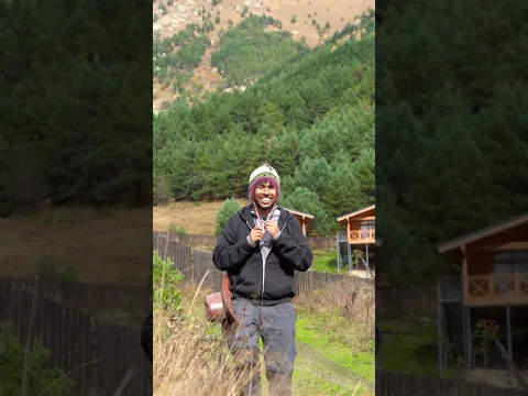 Thank you, Hukali Village, for welcoming me to this beautiful land of Russia. 🇷🇺🏔️❤️#ytshorts