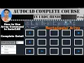 -14a How to use Array command in AutoCAD Rectangular Array command use in AutoCAD