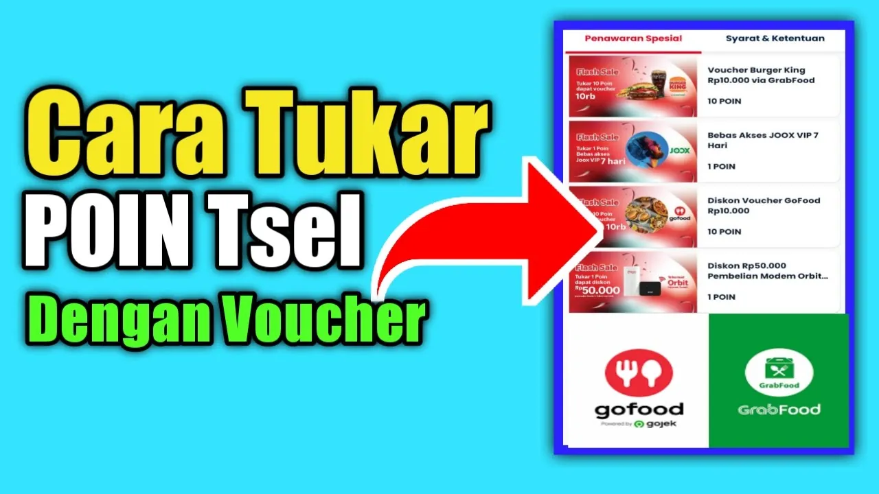 Cara Menukar Poin Telkomsel Dengan Voucher Potongan Administrasi Dari Saldo Linkaja Ke OVO