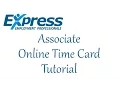 Associates Online Time Card Tutorial