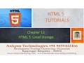 HTML 5 - Chapter 12