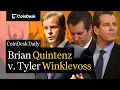 CFTC Chair Nominee Brian Quintenz Takes Dispute With Tyler Winklevoss Public