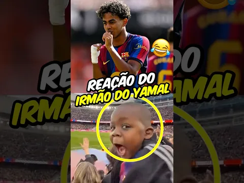 O IRMÃO DO YAMAL VOLTOU E REAGIU AO GOL DO IRMÃO😂