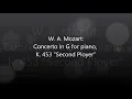 Mozart - Piano Concerto No. 17 in G, K. 453 [complete]