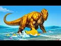 Baby Shark & Dinosaur Learn Colors 🦖 | Color Song for Toddlers & Preschool Kids