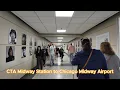 CTA Midway Station to Midway Airport in Chicago