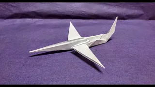 how to make a origami airplane easy paper origami airplane