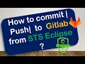 how to use git using eclipse commit push adding git view to sts eclipse