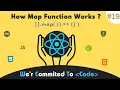 Map Function in ReactJs 19 How Map function works and How to use it React by Commit To Code