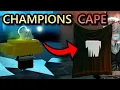 How to Craft CHAMPIONS CAPE Showcase Obtainment Deepwoken
