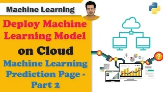 11 Deploy ML on Cloud - Flask App Machine Learning Prediction Page Part 2 Deploy ML Flask Docker