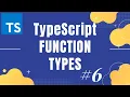 TypeScript tutorial 6 Function types Introduction to function types and how to use function type