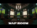 Epic Dark-Themed Map Room Tutorial Minecraft Interior Design