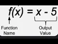 Function notation - part 1