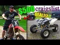 WE STOLE THIS CR125 FOR 500