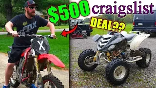 WE STOLE THIS CR125 FOR 500