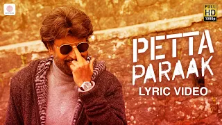 petta petta paraak tamil lyric rajinikanth sun pictures anirudh ravichander