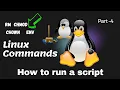 Linux Command Basics Changing Permissions Ownership and Running Scripts Malayalam Tutorial