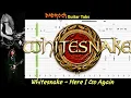 Lagu Here I Go Again - Whitesnake - Guitar + Bass TABS Lesson