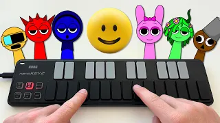 It's me, It's Verity but with 24 Sprunki characters!