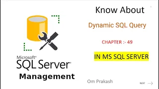Dynamic SQL Query