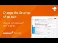 Tutorial Change the Settings of an Axis - Charting with empower