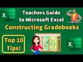 10 Excel Tips for Making Gradebooks - Teachers Guide to Microsoft Excel