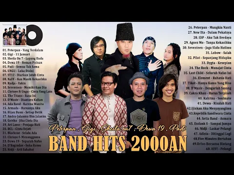 Download MP3 50 Top Lagu Terbaik Dari Peterpan, Gigi, Sheila On 7, Dewa 19, Padi - Kumpulan Lagu Tahun 2000an