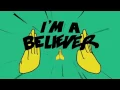 Major Lazer & Showtek - Believer ( Lyric Video)