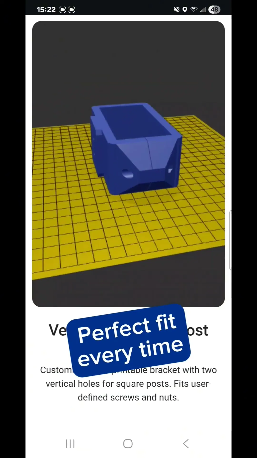 Customizable Mounting Arm