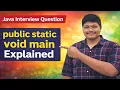 What Does public static void main String args REALLY Mean Java Interview Question