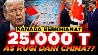 MAKIN RUNYAM!! KANADA TIKAM AS DARI BELAKANG, TRUMP KEHILANGAN 25 KUADRILIUN??