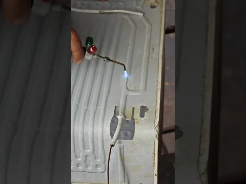 aprenda a trocar tubo capilar colado #capilar #tubo #geladeira #dicas