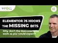 Elementor JS Hooks When can they be used