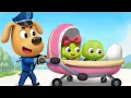 Download Lagu Kejar Telur Kura-Kura! 🐢🥚| Fakta Seru tentang Telur Kura-Kura | Kartun Lucu | Kepala Polisi Labrador